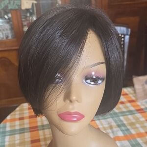 Gabor Sleek Dark Brown Bob Wig